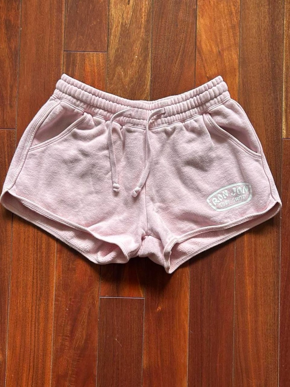 Pastel Pink Sweat Shorts
